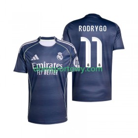 Koszulka Real Madryt Rodrygo 11 Wyjazdowe Koszulki Piłkarskie 2025-2026 Krótki Rękaw